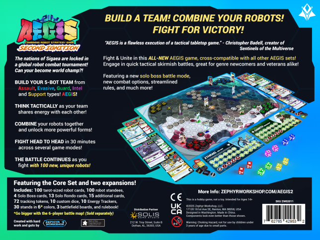 Aegis: Combining Robots