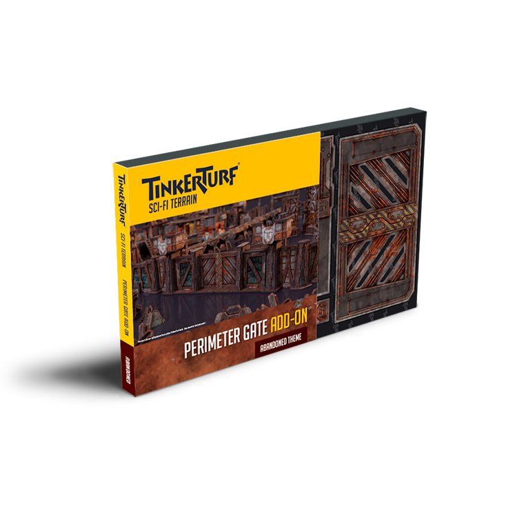 Perimeter Defenses Cardboard Terrain