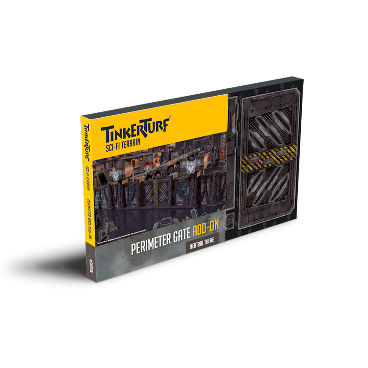Perimeter Defenses Cardboard Terrain