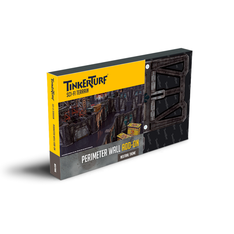 Perimeter Defenses Cardboard Terrain
