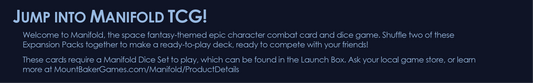 Manifold TCG - Expansion Box - Tyryn Sentinels
