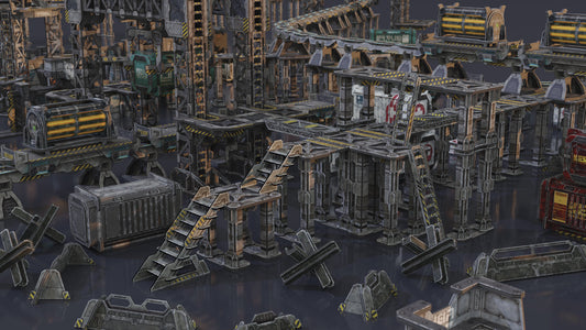 Industrial Cardboard Terrain