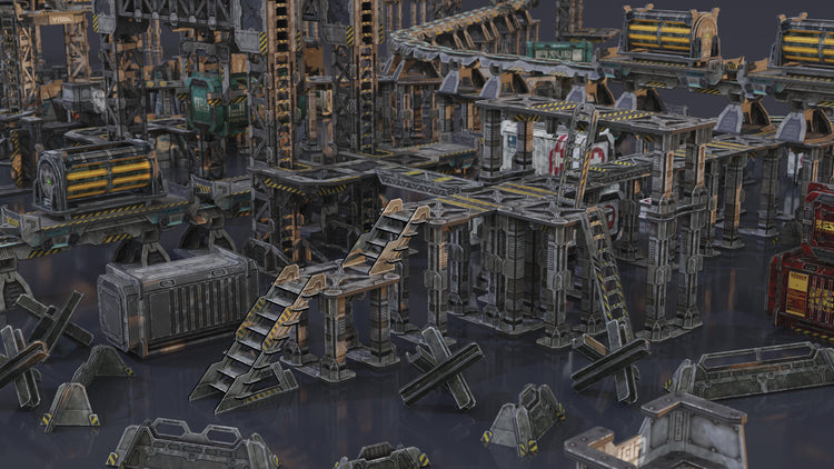 Industrial Cardboard Terrain