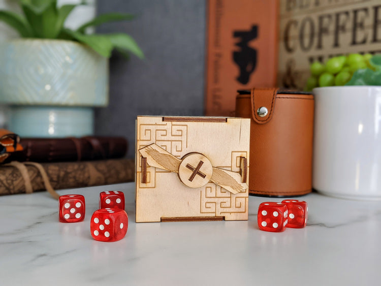 Dice: Laser Cut Boxes (6 Pack)