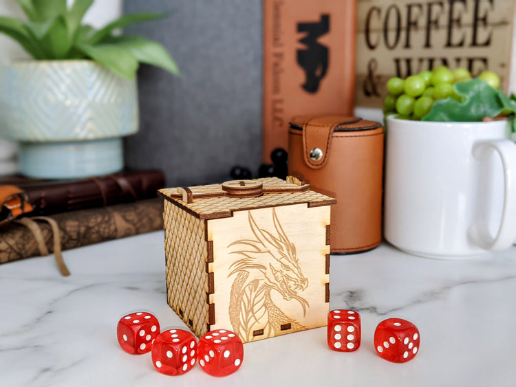 Dice: Laser Cut Boxes (6 Pack)