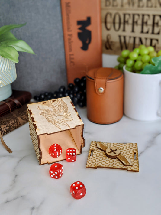 Dice: Laser Cut Boxes (6 Pack)