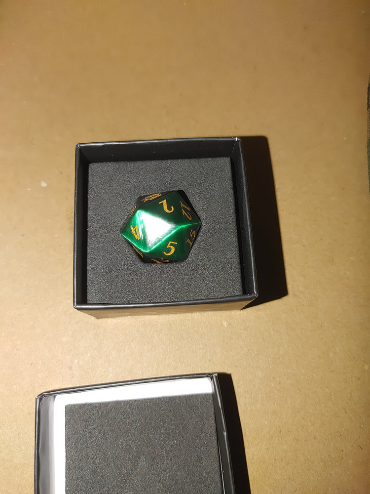Divine D20 Mystery Stone/Glass Dice