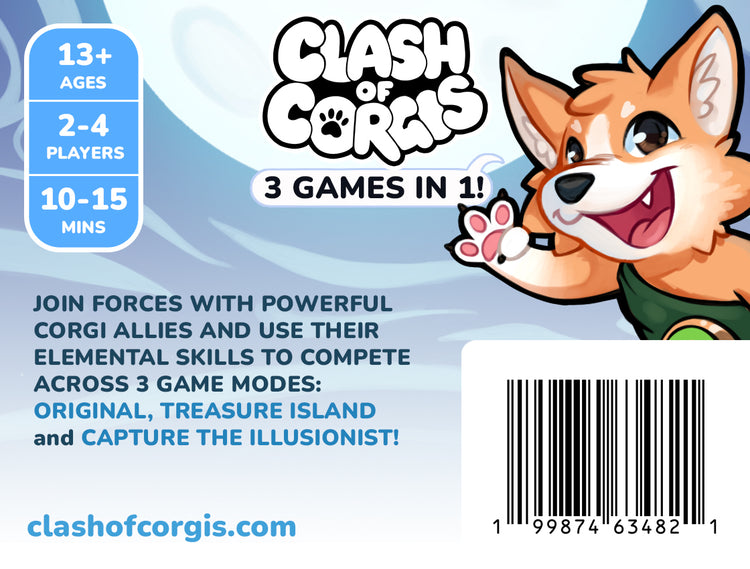 Clash of Corgis Card Game (3rd Edition)