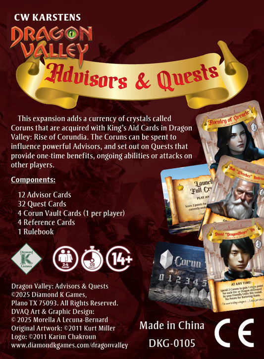 Dragon Valley: Advisors and Quests