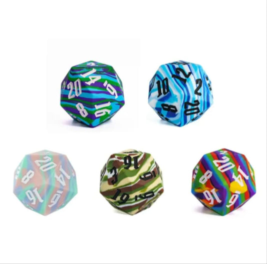 55mm Silicone D20