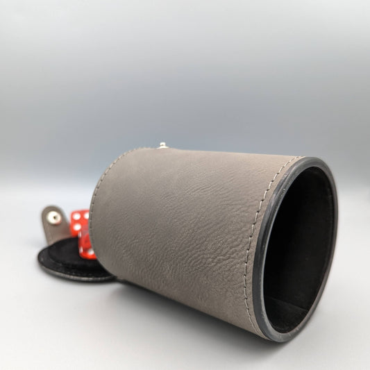 Dice cups, with dice storage compartment on bottom